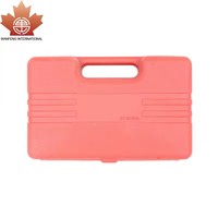 Kit de herramientas doméstico de 8 piezas con estuche de plástico, incluye llave, alicates, destornilladores, cinta métrica, caja de herramientas básica de alta calidad