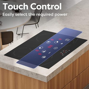 Placa de Inducción Integrada de 6000W con 4 Quemadores, 24 Pulgadas, Control Táctil, Placa de Vitrocerámica, 9 Niveles de Potencia, Calentamiento Rápido, Seguridad, OEM, ODM - Product Image 6
