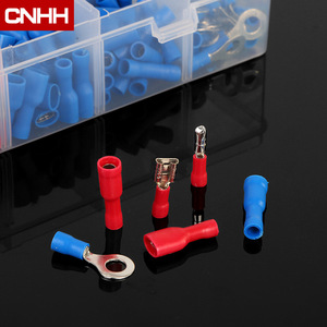 Kit de terminales de crimpado Ouqin de 400 piezas, conectores de empalme en caja de 25 mm y 6 AWG para reparación de cableado eléctrico - Product Image 3