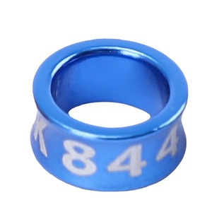 Recommend Sustainable Metal Custom Plated Alloy Closed pigeon <strong>Leg</strong> Bands <strong>Bird</strong> <strong>Ring</strong> Pigeon Accessories - Product Image 1