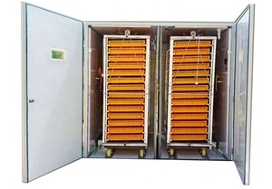 Incubateur d'œufs de poulet, de canard, de dinde et d'oie entièrement automatique à bas prix en gros avec fils 12V et 220V - Product Image 2