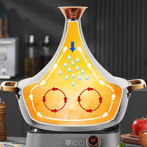 ชุดอุ่นอาหารหม้อสแตนเลสสตีลหนา2.3มม. สำหรับร้านอาหารขนาดใหญ่ออกแบบได้ตามต้องการ - Product Image 6