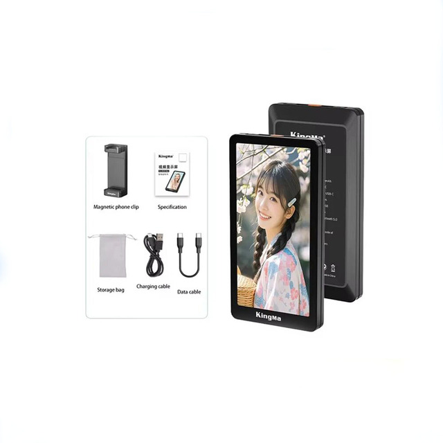 Kingma PH05 MAX Smartphone Vlog Selfie Monitor Screen Magnetic Using Phone Rear Camera for Portable Selfie Vlog Display