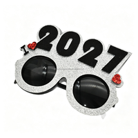 Direkt vom Hersteller: I Love 2027 Neujahrsparty-Brillen, Lustige Zahlen-Sonnenbrillen, Silvester Foto-Requisiten, Dekorative Brillen