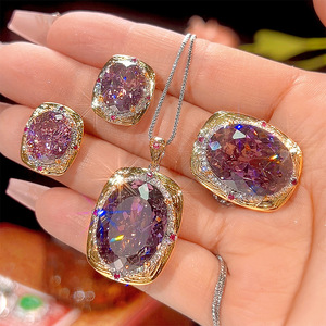 2025 Zhuang Shengsheng Jewelry Simulation Bird's Nest Cut Dry Rose Jewelry Light Luxury Suit 15*20-10-12 - Product Image 1