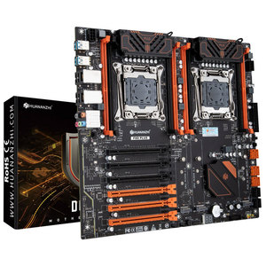 เมนบอร์ดเซิร์ฟเวอร์ HUANANZHI X99 F8D PLUS LGA 2011-3 XEON รุ่นใหม่ รองรับ DDR4 RECC NVME NGFF สำหรับซีพียูคู่ รองรับซีพียู Xeon คู่ - Product Image 1