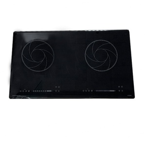 Table de cuisson à induction double 5200W, plaque à induction électrique encastrable 2 brûleurs, cuisinière à induction, technologie demi-pont - Product Image 2