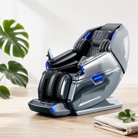 Silla de Masaje Eléctrica Plegable Portátil de Cuerpo Completo con Diseño de Cápsula Espacial para Alivio del Estrés en el Hogar, Venta al Por Mayor de Fabricantes