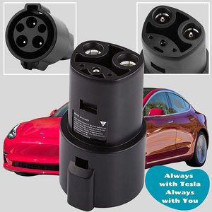 1型J1772至特斯拉电动汽车充电适配器60A 250伏交流电，适用于特斯拉3/<span class=keywords><strong>S</strong></span>/X/Y <span class=keywords><strong>SAE</strong></span> J1772型电动汽车充电器 - Product Image 2