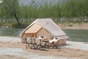 Tienda de Campaña Inflable, Fácil de Instalar, para Varias Personas, Impermeable para 4 Estaciones, Portátil, para Campamento y Aventuras al Aire Libre - Product Image 2