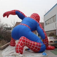 Homme-araignée gonflable géant publicitaire, super héros gonflable, statue gonflable géante de spiderman