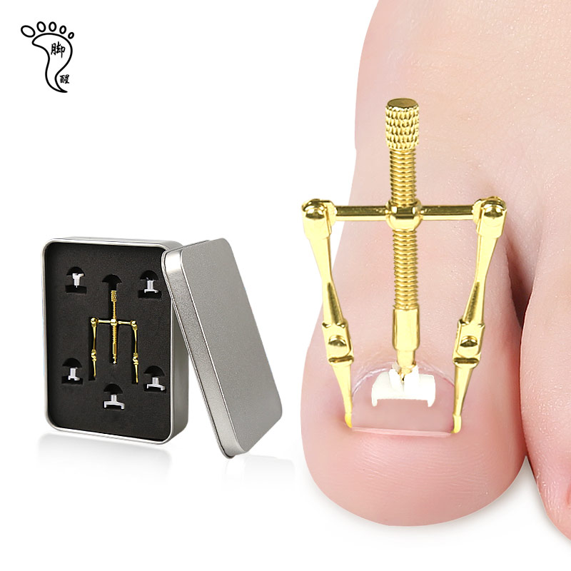 Подъемник вросших ног инструмент для поднятия вросших ног зажим для ног инструмент для ухода за ногами из нержавеющей стали корректор для вросших ног Paronychia