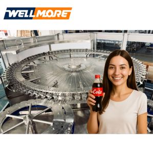 Tự động Chai PET Soda nước giải khát có ga mềm uống đóng chai điền máy dây chuyền sản xuất - Product Image 1