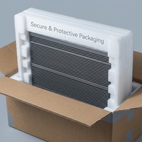 Radiateur en aluminium personnalisé pour boîtiers de produits électroniques avec finition anodisée gris mat et usinage CNC