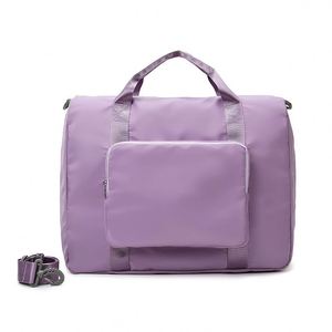 Free Sample Custom Waterproof Girls Travel Shoulder <b>Gym</b> Sports Expandable <b>Bags</b> <b>Women</b> Large Capacity Folding Duffel <b>Bag</b> - Product Image 5