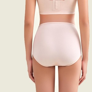 Culottes de maternité YIYI sans couture taille haute, grandes tailles, antibactériennes, <span class=keywords><strong>en</strong></span> coton extensible - Product Image 3