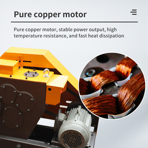 Coupe-ferraille GQ40 6-40 mm Coupe-barres rondes en acier électrique Machine de découpe de ferraille CNC Machine de découpe de barres d'acier déformées - Product Image 4