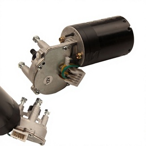 Moteur d'essuie-glace électrique en métal 12V pour Volkswagen 1J0955119, ensemble moteur d'essuie-glace de pare-brise - Product Image 3