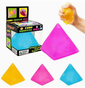 Schylling NeeDoh Nice Cube - ของเล่นบีบสัมผัสเพื่อความผ่อนคลาย พร้อมเนื้อสัมผัสแน่นพิเศษ - ลูกบาศก์ขนาด 2.25 นิ้ว - Product Image 2