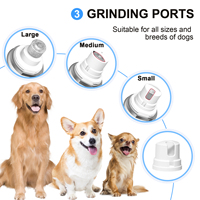 2024 2-Gang-Negelschleifer mit niedriger Vibration sanfter und leiser Nagelschleifer für Haustiere Katzen Hunde