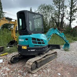 Excavatrice sur chenilles d'occasion Kobelco SK35 japonaise importée, bien entretenue, moteur Isuzu, système hydraulique fluide, parfaite pour la ferme - Product Image 6