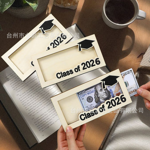 En stock: Carteras de madera estilo europeo y americano, tarjeteros, carteras para la temporada de graduación, regalos para fiestas, tarjeteros para tarjetas de visita - Product Image 2
