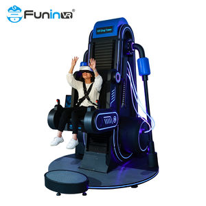 Cabina de Realidad Virtual con Movimiento Completo 9D VR Máquina Simuladora de Vuelo Giratoria de 720 Grados - Product Image 3