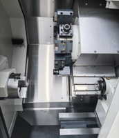Tour CNC à banc incliné horizontal pour usinage de métaux, mono-broche, haute précision, 3 axes, usage moyen