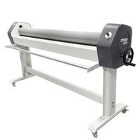 Machine à laminer pneumatique semi-automatique certifiée DMAIS CE, largeur 1520 mm, pour panneaux en mousse PVC, moteur, emballage de cartons en bois