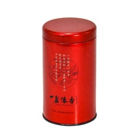 Boîte en métal ronde de qualité alimentaire, best-seller, pour thé en vrac, écorces de mandarine séchées, emballage en métal pour conservation à long terme