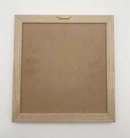Tableau à lettres 10x10 pouces en feutre interchangeable avec cadre en bois pour la décoration de la maison
