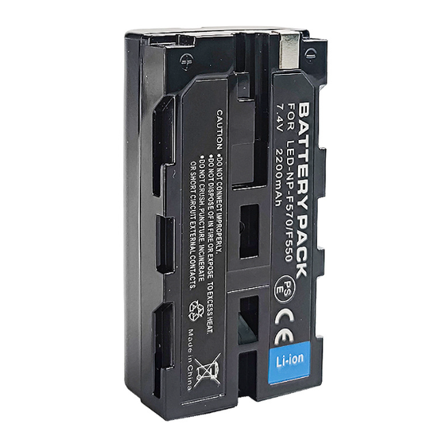 Camera Battery 7.4V 2200MAh for NP F550 NP-F570