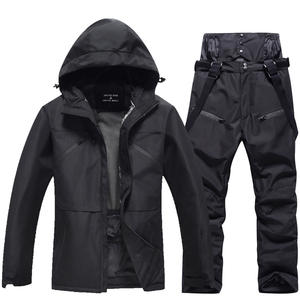 Combinaison de <span class=keywords><strong>ski</strong></span> d'hiver personnalisée PASUXI pour <span class=keywords><strong>homme</strong></span>, imperméable 10 000 mm, respirante, séchage rapide, pantalon épais pour snowboard, extérieur, bretelles, sport - Product Image 4