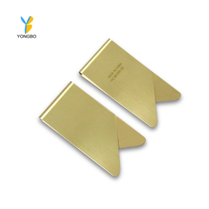 Sản phẩm mới Brass giấy Clip in ấn logo Wing Clips kim loại Bookmark Clip - Product Image 1