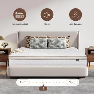 <span class=keywords><strong>Matelas</strong></span> AIDI Classic Best-Selling Massage Comfort King Size avec ressorts ensachés, livré enroulé dans une boîte - Product Image 2