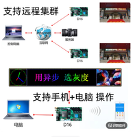 Carte d'envoi LED couleur Huidu C16, luminosité 5000 cd, étanche IP43, garantie 3 ans, certifiée CE/RoHS/FCC pour la publicité