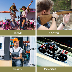 Giá rẻ nhất Đảng Earbuds Silicone cao ferequency độ trung thực âm nhạc giảm tiếng ồn Tai cắm - Product Image 4