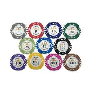<span class=keywords><strong>Jetons</strong></span> de poker en argile de casino 14g, impression personnalisée directe d'usine, <span class=keywords><strong>jetons</strong></span> de jeu de hasard, baccarat, <span class=keywords><strong>black</strong></span> <span class=keywords><strong>jack</strong></span>, <span class=keywords><strong>jetons</strong></span> en argile - Product Image 3