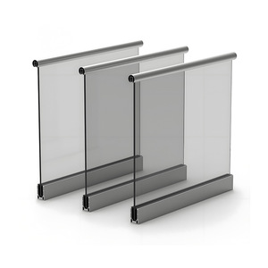 El fabricante vende al por mayor barandillas de base de aleación de aluminio para balcones de villas y barandillas de vidrio para escaleras - Product Image 5