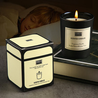 Bougie d'aromathérapie pour la maison, en verre, artisanale, aux huiles essentielles, parfums de niche pour une ambiance romantique, fabriquée en Chine
