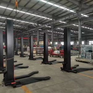 Gunting Penyelaras roda 4000kg, Platform pengangkat mobil lapisan ganda gunting angkat mobil - Product Image 3