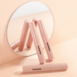 Tubes de brillant à lèvres noirs vides en gros, forme ronde, avec capuchon, pour baume à lèvres et huile à lèvres - Product Image 1