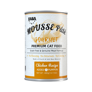 Nourriture humide gourmet en mousse et pâtée, recette poulet et citrouille, nourriture humide douce et nutritive <span class=keywords><strong>pour</strong></span> chiots, chatons, chiens et chats adultes, personnalisation OEM ODM - Product Image 3