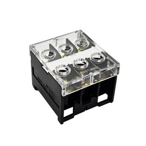 3P <span class=keywords><strong>3</strong></span>.5-ชุด IN30ทนไฟ8mm2 IN30BK ไฟฟ้าบล็อกขั้วต่อราง DIN กระแสสูง - Product Image 1