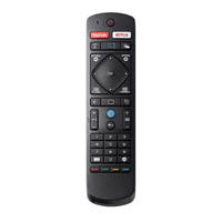 Control remoto IR sin voz 22AV1905B, control remoto de repuesto para Philips 65PFL5604 Smart LCD LED TV