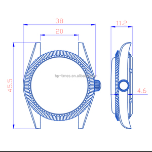 Tùy chỉnh 316L thép không gỉ 38mm của phụ nữ cổ tay đồng hồ Seiko tự động chuyển động Analog quay số nhỏ moq giá cả cạnh tranh - Product Image 6