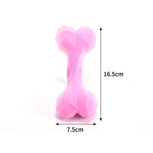 Jouets à mâcher durables pour chiens de grande race, presque indestructibles, durs, à base d'os à mâcher en caoutchouc pour agressifs. - Product Image 4