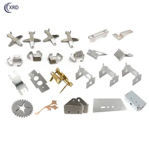 laser cutting sheet metal stamping parts aluminum brass stainless steel sheet metal stamped forming fabricating product