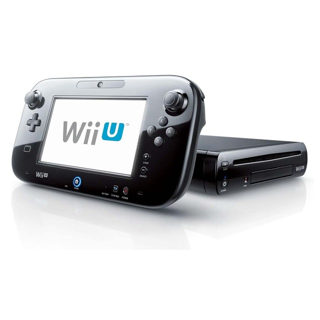 Used Nintendo Wii U Hacked Unpatched Tablet Family Video Game Console Black 8GB Basic Set CN