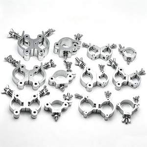 Customized Professional Aluminum Stage Hook 2 Inch Trussing <b>Clamp</b> Black/Silver Stage Accessories for Moving Head - Product Image 2